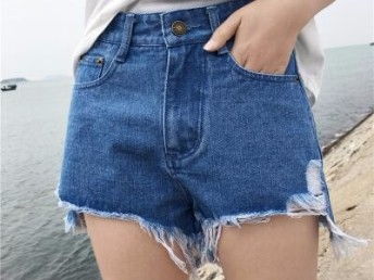 圖 夏季牛仔短褲批發(fā) 工廠直銷貨源牛仔短褲5元批發(fā) 天津服裝 鞋帽 箱包